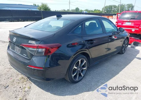 2025 Honda Civic Hybrid Sport/Sport Touring from USA, damaged, VIN 2HGFE4F87SH310033